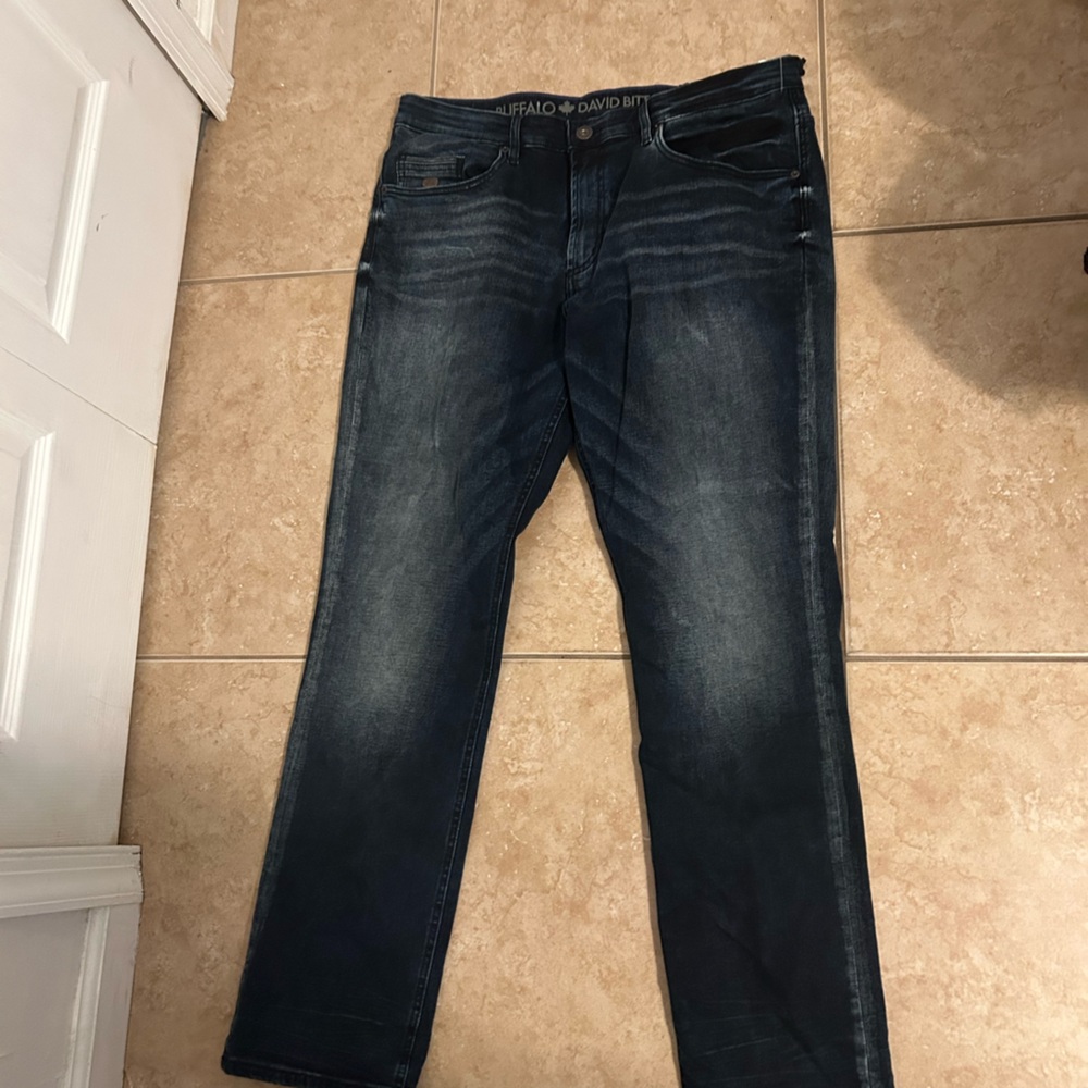 Buffalo David Bitton Dark Blue Skinny Jeans